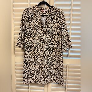 Jude Connally Kerry Cheetah dress, S